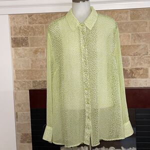 Lane Bryant button down shirt